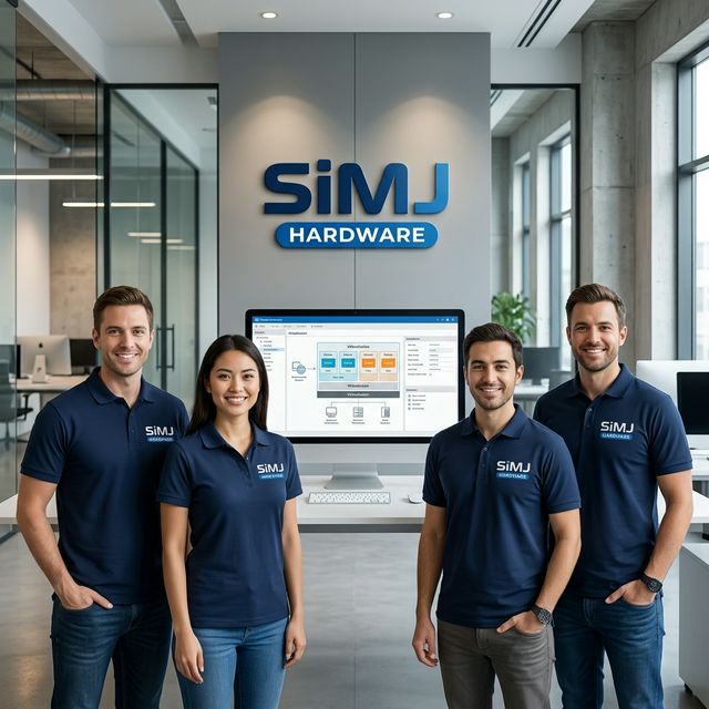 Equipo SiMJ Hardware - Branding Oficial